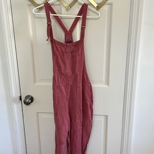 Aerie Nantucket Red Overalls